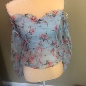 Off the shoulder top